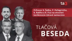 Príhovor K. Šaška, P. Pellegriniho, R. Rašiho a R. Fica na otvorení konferencie Zdravé nemocnice