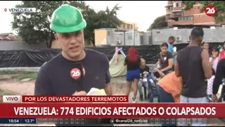 🚨 EN VIVO - CANAL 26 EN VENEZUELA | Esto ocurre por estas horas tras el impacto de los terremotos