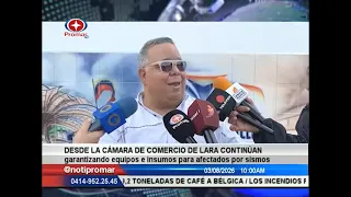 Lara Chamber of Commerce continues to guarantee equipment and supplies for earthquake victims