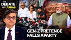 Debate With Arnab: Super Aggressive BJP Takes On The Pro-Tukde Gen Z Pretenders