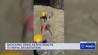 Rescuers retrieve flood survivors caked in mud as death toll in Nepal-China border disaster climbs
