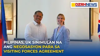 Pilipinas, UK sinimulan na ang negosasyon para sa visiting forces agreement
