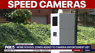 Arlington County adding more school zone speed cameras