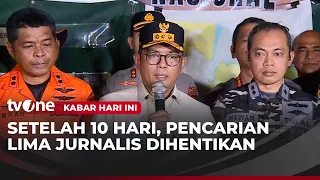 Operasi SAR Lima Jurnalis dan Tiga ABK Dihentikan | Kabar Hari Ini