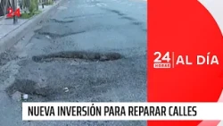 "Bye-Bye Potholes" plan launched with one billion pesos to repair damaged streets | 24 Horas TVN ...