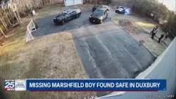 «Я просто видела, как он там сидел»: пропавший 8-летний мальчик из Массачусетса найден целым и не...