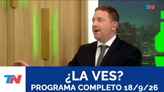 ¿LA VES? I Programa Completo, 18/9/26