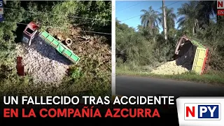 One dead following accident in Azcurra, Pirayú
