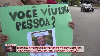 Police speak on the investigation into the disappearance of professor Breno Moraes