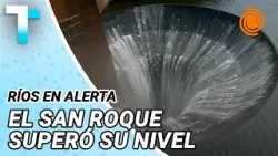 Abrieron una válvula del dique San Roque: crece el caudal del río Suquía Abrieron una válvula del dique San Roque: crece el caudal del río Suquía