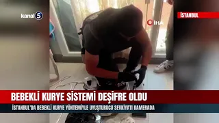 Drug Shipment Using "Baby Courier" Method Caught on Camera in Istanbul!