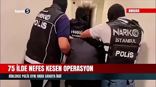 Breathtaking Operation Across 75 Provinces! Thousands of Police Deployed Simultaneously