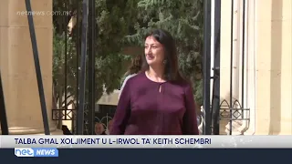 Request for dissolution and the role of Keith Schembri