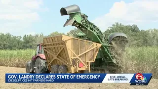 Louisiana sugar cane farmers struggle amid rising diesel prices