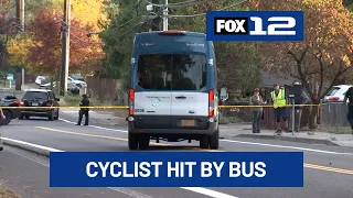 Cyclist seriously hurt after being hit by TriMet Lift bus in SE Portland