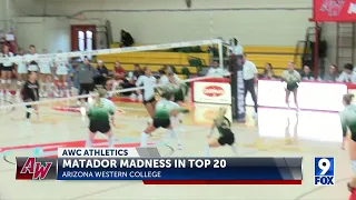 All three Arizona Western fall teams ranked in NJCAA top 20