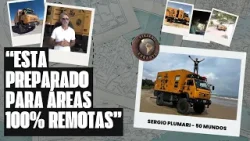 Era gerente, vendió TODO y preparó el 1er camión de expedición brasilero donde viaja | Garage Tv
