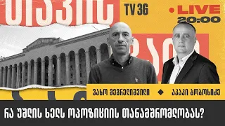 რა უშლის ხელს ოპოზიციის თანამშრომლობას? | ვახო მეგრელიშვილი, აკაკი ბობოხიძე I თავისუფალი ბაზარი