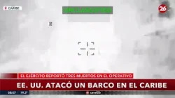 ? ATAQUE LETAL EN EL CARIBE | Estados Unidos destruye una embarcación narco