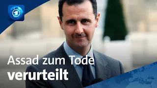 Verbrechen gegen die Menschlichkeit: Syriens Ex-Machthaber Assad wurde zum Tode verurteilt