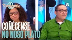 Melucho e Lorena COÑÉCENSE no noso prato | EN COMPAÑÍA DE LOLI