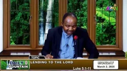 DAILY FOUNTAIN DEVOTIONAL FOR MARCH 02, 2026 - THE REV'D TONGSHINEN THOMPSON BARNABAS