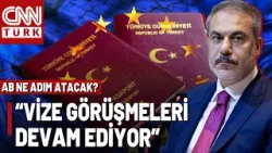 "Vize Serbestisi Aşılamayan Sorun Oldu" Türkiye-AB Vize Müzakerelerinde Son Durum Ne?