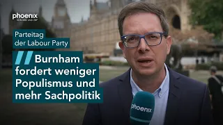 Premier Burnham: Wolf-Christian Ulrich zum Parteitag der Labour Party