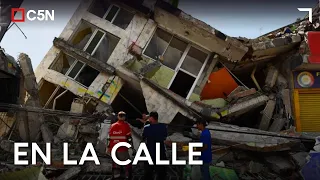 "Fue TERRORÍFICO": operativos para encontrar GENTE CON VIDA tras los TERREMOTOS en COLOMBIA
