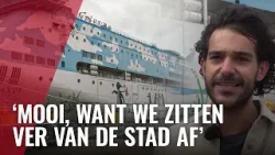 Nieuwe sportplek op azc-schip voor jongeren Nieuwe sportplek op azc-schip voor jongeren