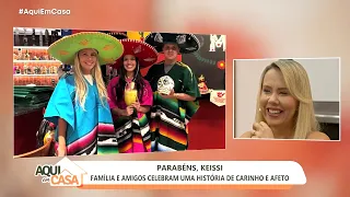 Special Birthday Tribute to Keissi Seabra | Aqui em Casa - 09/11/2026