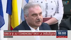 GRECII ȘI-AU COMEMORAT EROII LA DRĂGĂȘANI