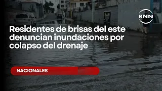 Brisas del Este residents report flooding due to drainage collapse