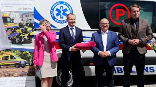 Jaworzno hospital gets a new ambulance