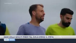 Zack Vella qrib it-tmiem tal-ġirja b'risq il-YMCA Zack Vella qrib it-tmiem tal-ġirja b'risq il-YMCA