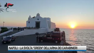 Napoli, carabinieri sempre più green: la transazione ecologica nelle caserme