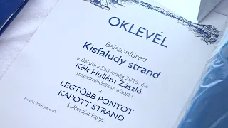 Rekordszámú nevezéssel zárult a Kék Hullám Zászló strandminősítő