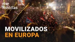 Protests continue in Serbia, France, and Italy, and more sectors are joining in | RTVE News