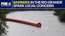 Жители Южного Техаса отвергают установку буев в реке Рио-Гранде.