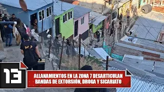 Raids in Zone 7 dismantle extortion, drug, and hitman gangs