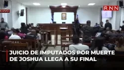 Juicio de imputados por muerte de Joshua Fernández llega a su final