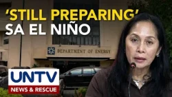 Energy sector, “still preparing” para sa epekto ng Super El Niño — Energy Sec. Garin