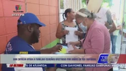 OIM entrega ayuda a familias Ceibeñas afectadas por daños en sus viviendas