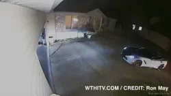 WATCH: Doorbell cam captures the end of frantic Vigo County police chase