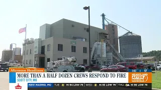 More than half a dozen crews respond to fire