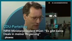 CDU-Parteitag: Interview mit Hendrik Wüst (NRW-Ministerpräsident) | 21.02.26 CDU-Parteitag: Interview mit Hendrik Wüst (NRW-Ministerpräsident) | 21.02.26
