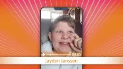 TV Oranje app videoboodschap - Jayden Janssen