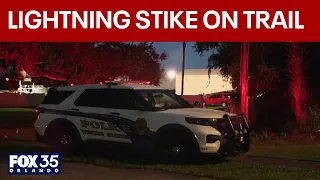 2 hospitalized after apparent lightning strike in Winter Garden