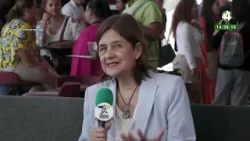 María de Lourdes Martínez Villaseñor habla del simposio de medios de comunicación y salud