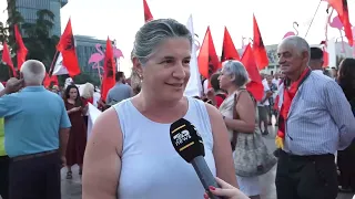 Dita e 76-të e protestës/ Qytetarja shpreh revoltën: Ja pse protestoj!